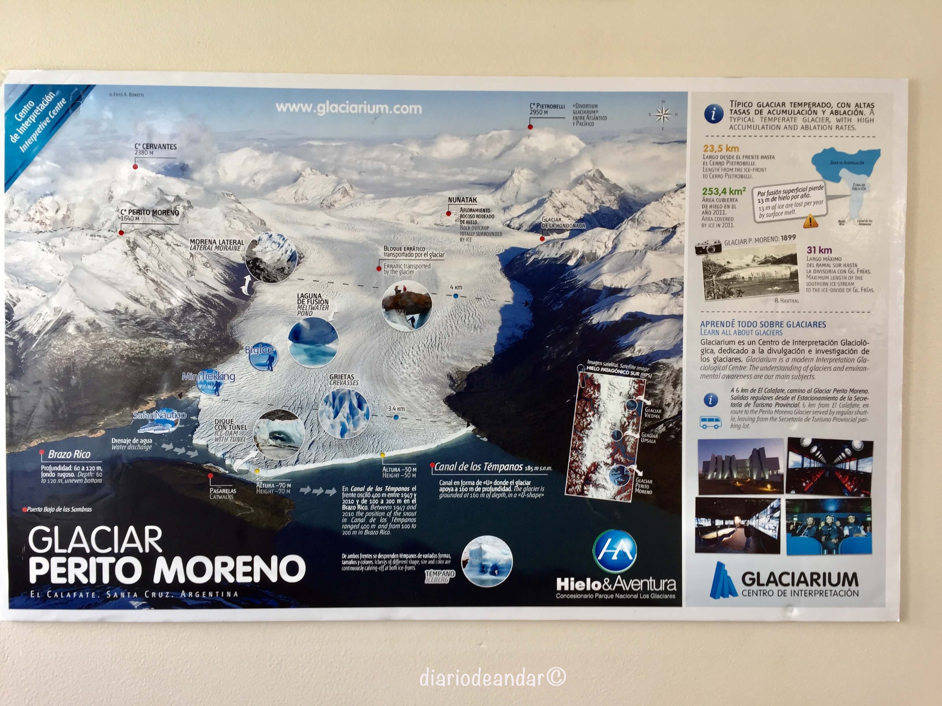 Glaciar Perito Moreno.