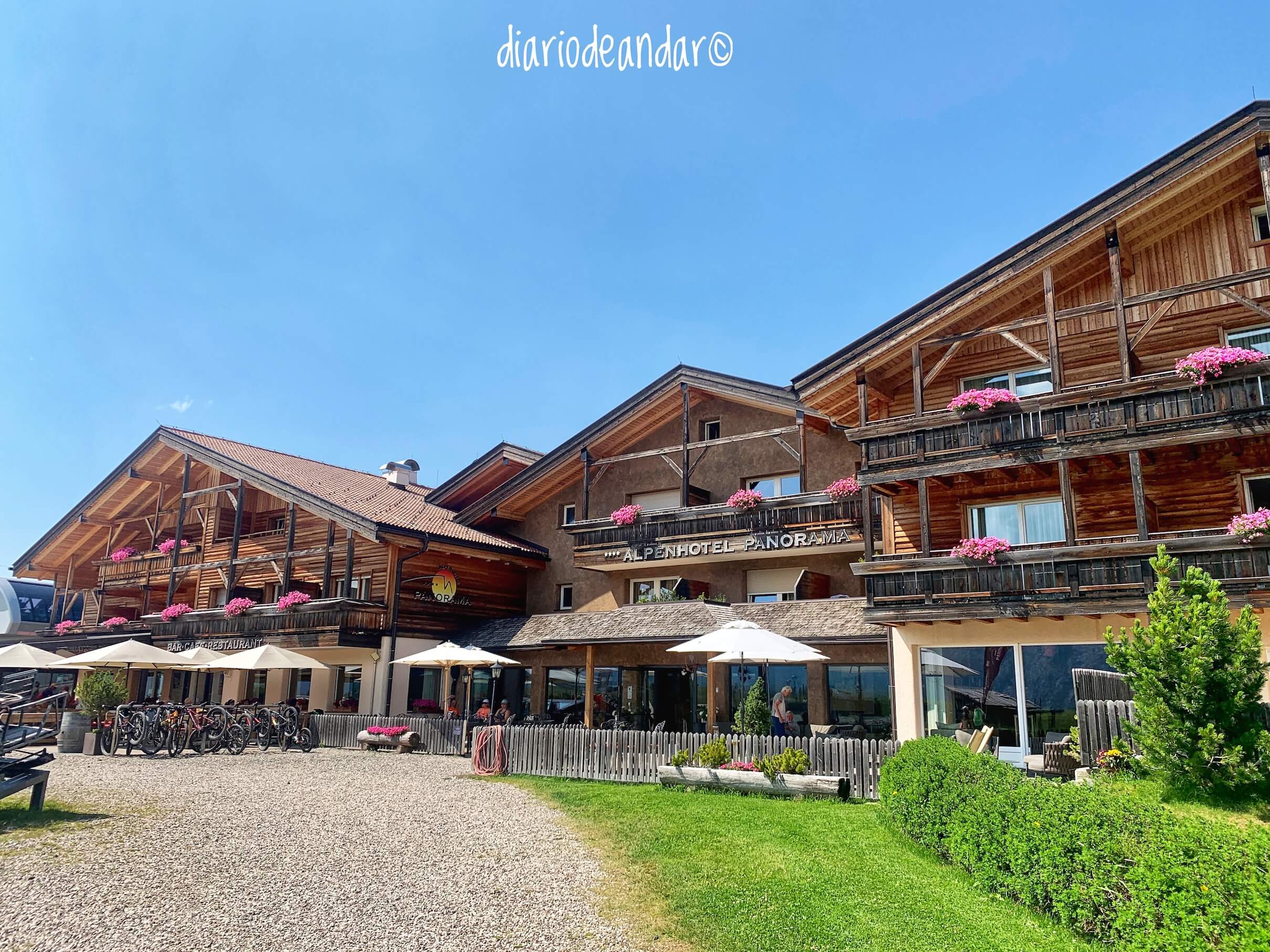 Road trip en Dolomitas, mi hotel de la primera semana.