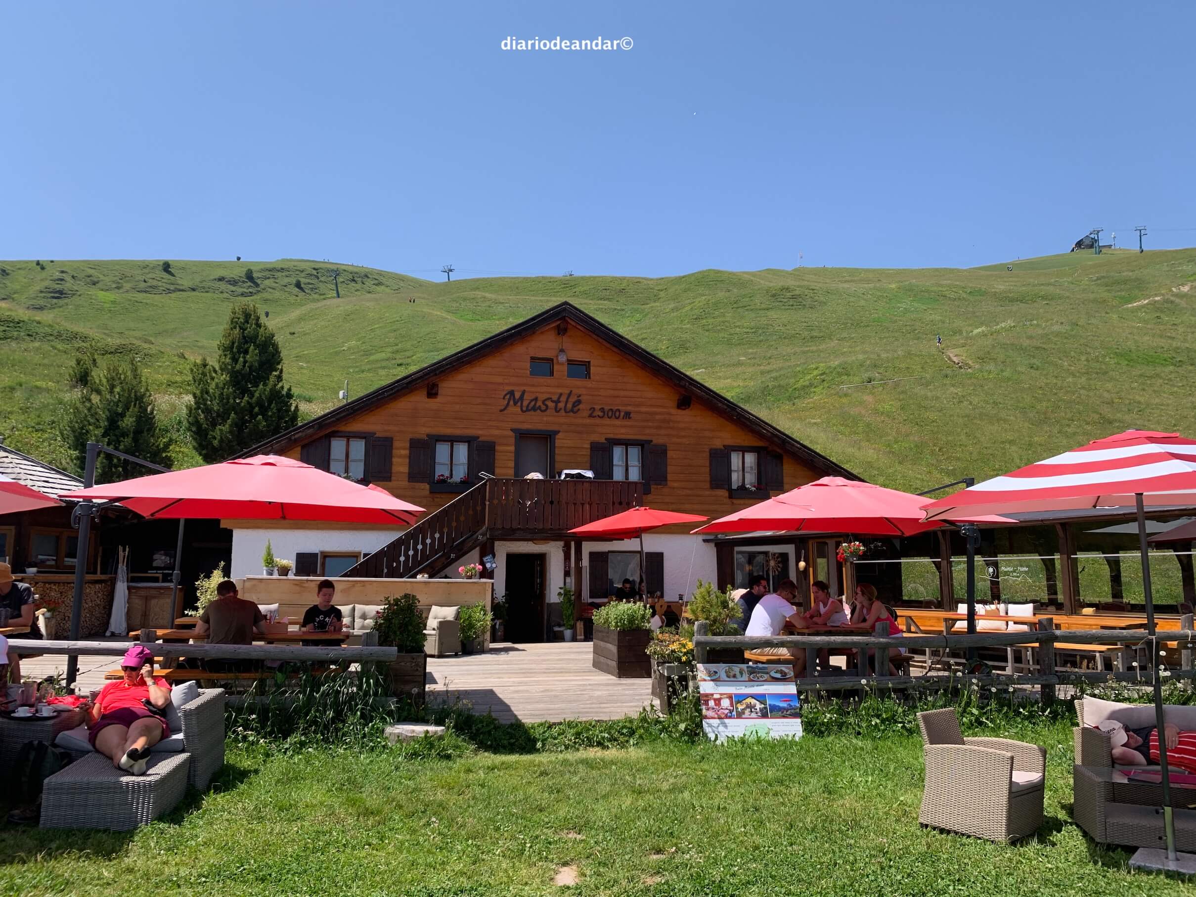 Cabañas en Seceda.