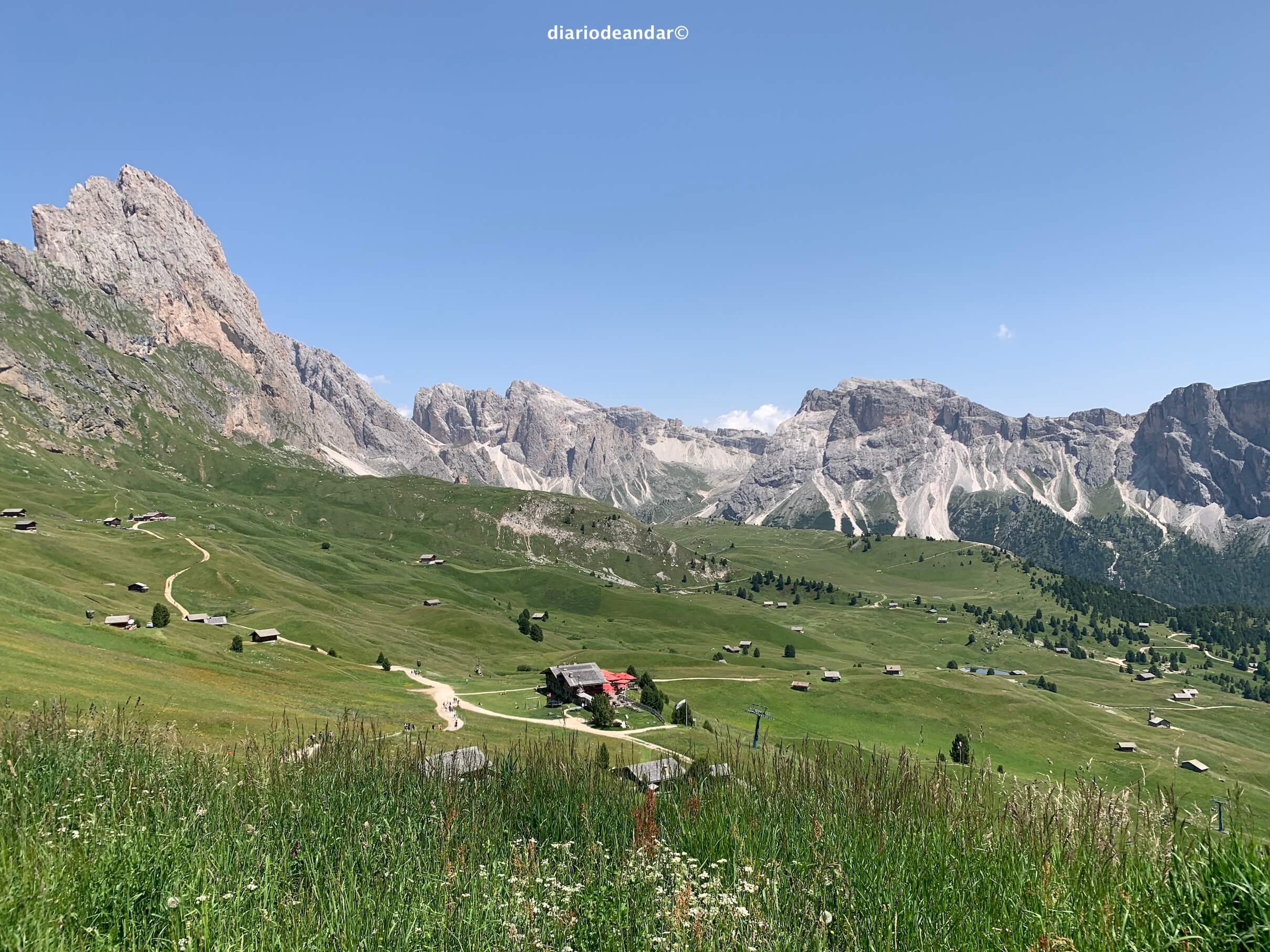Cabañas en Seceda.