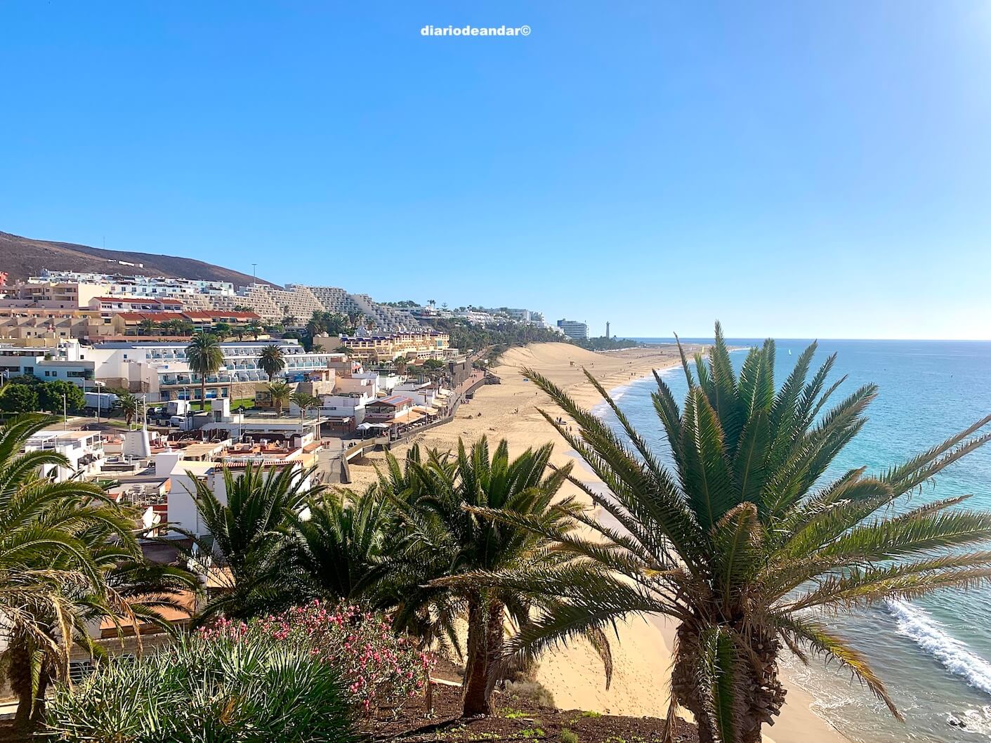 Morro Jable, al sur de Fuerteventura