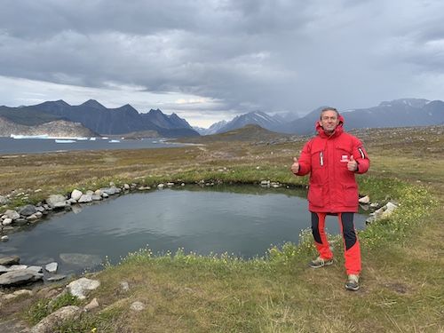 Aguas termales en Uunartoq