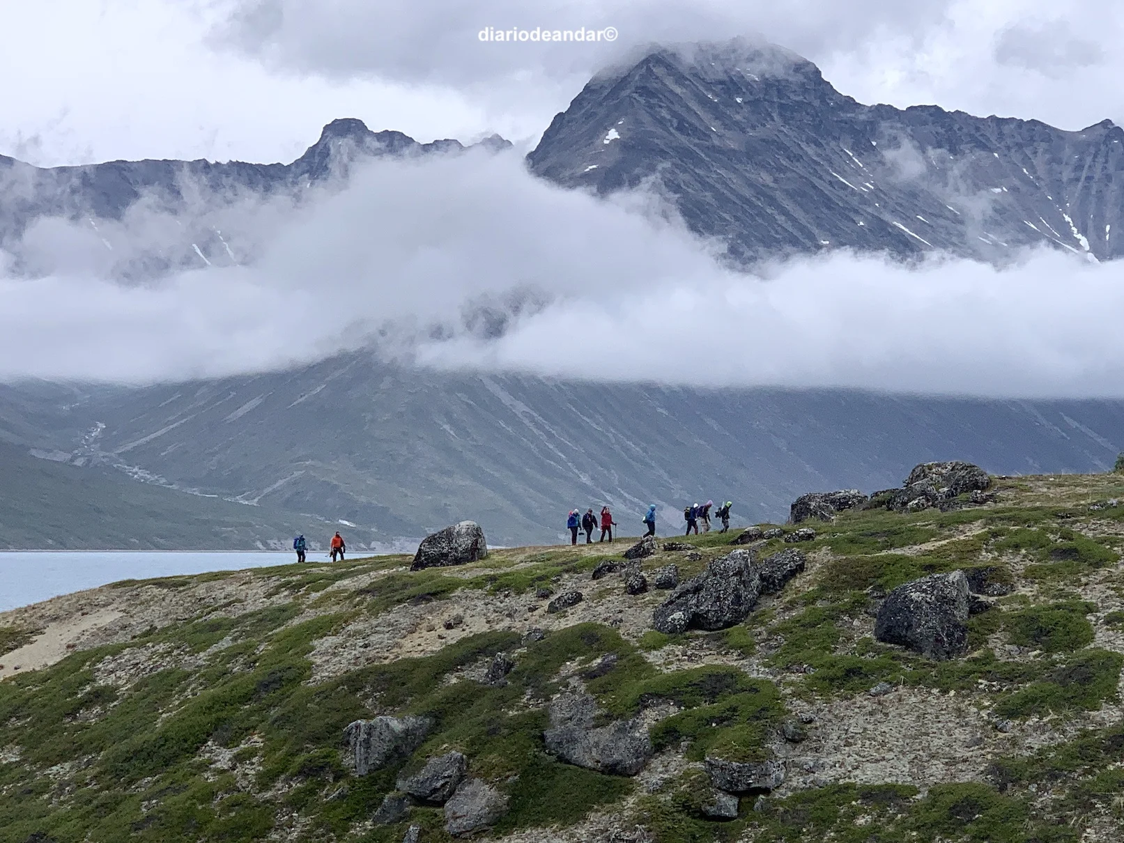 Excursionismos por el fiordo de Tasermiut