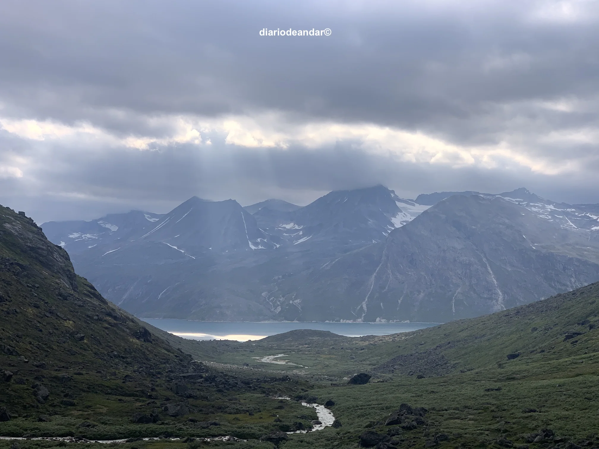 Vistas del fiordo de Tasermiut
