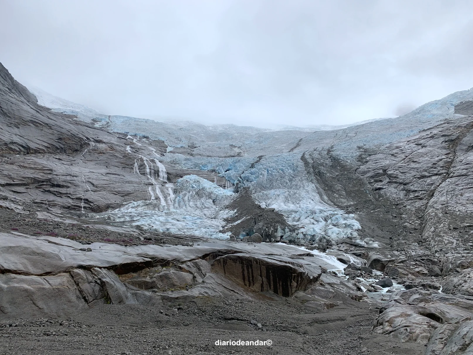 Glaciar de Tasermiut en el fiordo del mismo nombre 