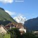 Vistas desde el hotel de Interlaken.