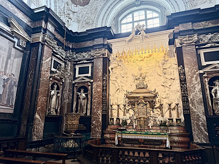 capilla san Casimiro catedral de Vilna